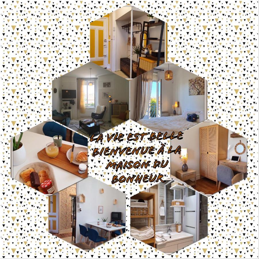Maison Du Bonheur L Art De Vivre A La Francaise Logement Entier Avec Parking Sainte-Savine Exterior foto